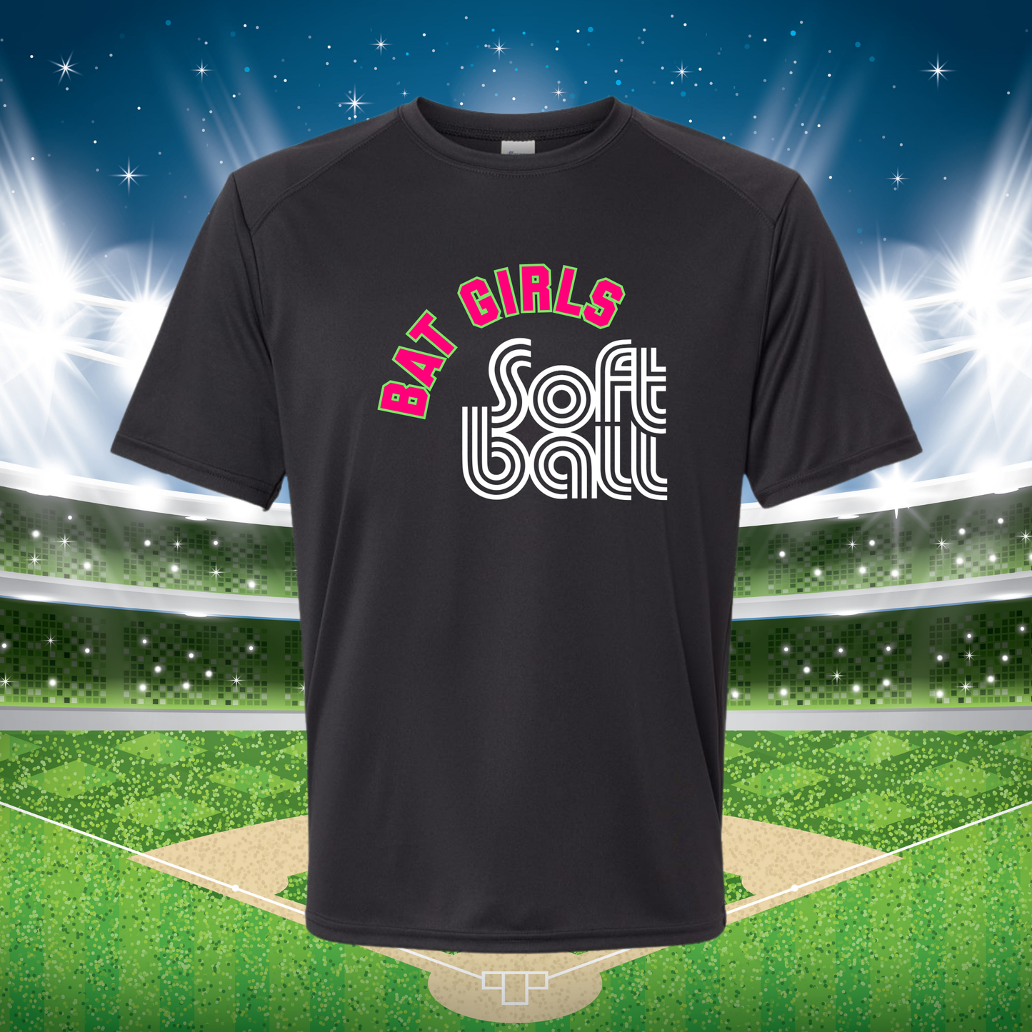 Bat Girls Vintage Varsity Logo - All Styles