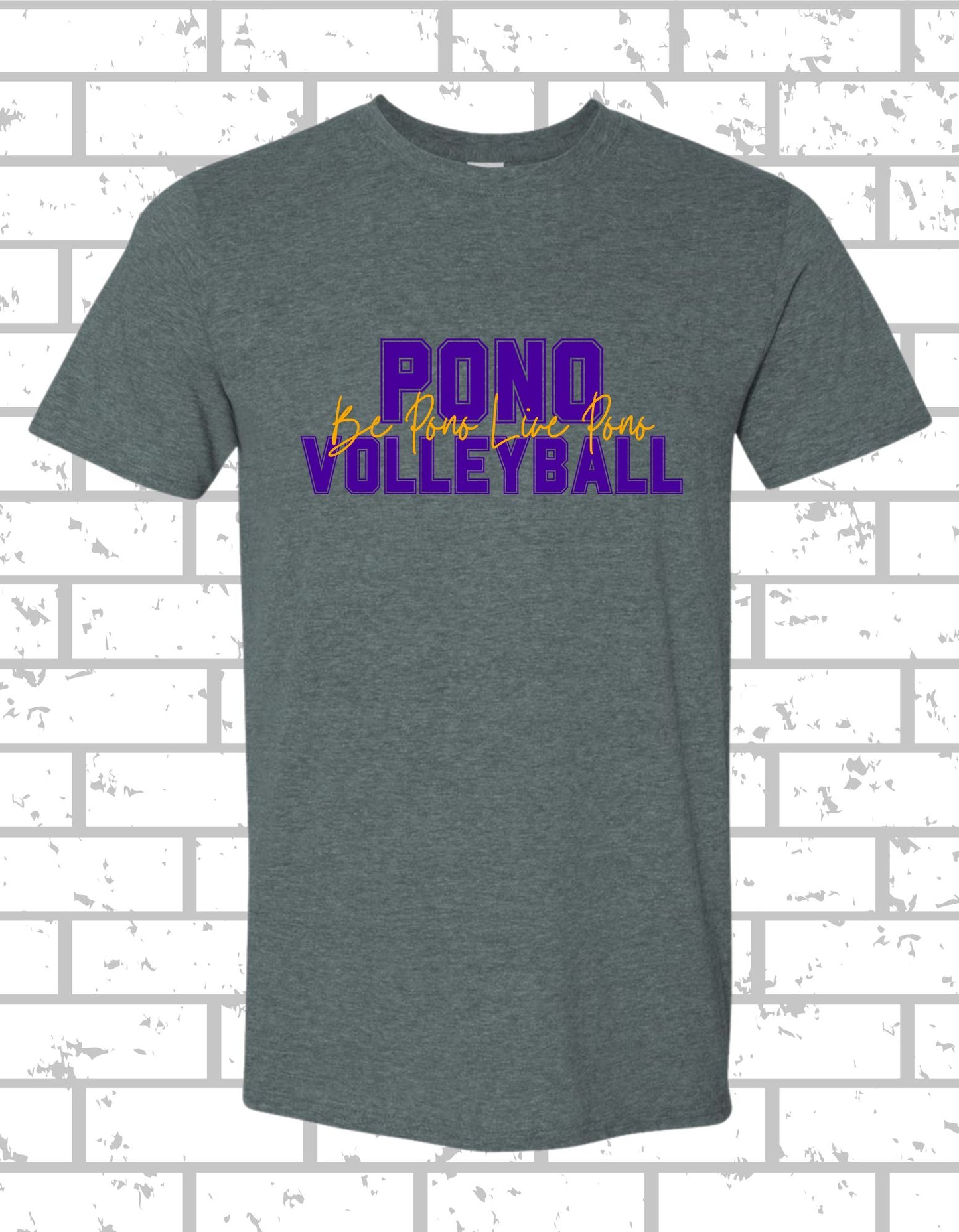 PONO Short Sleeve Be Pono Live Pono