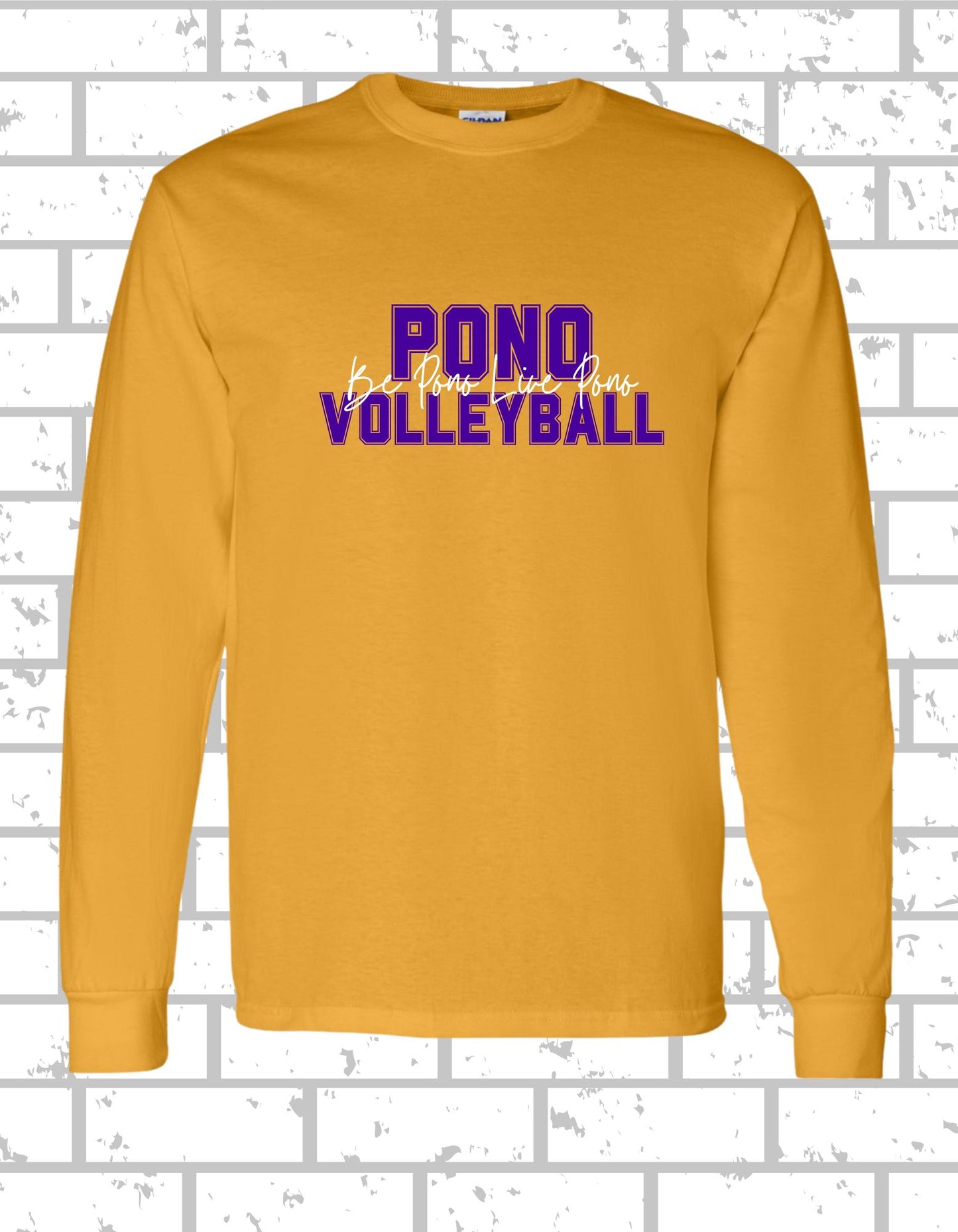 PONO Long Sleeve Be Pono Live Pono