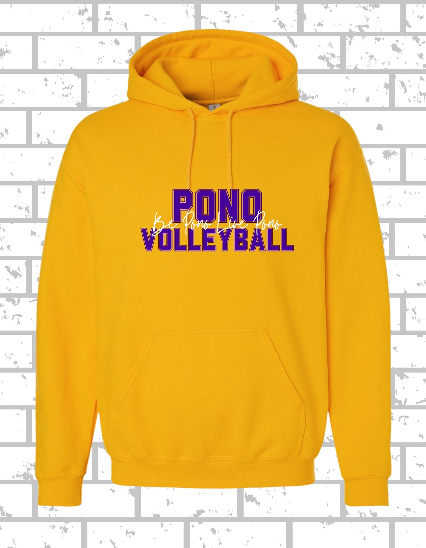 PONO Hoodie Be Pono Live Pono