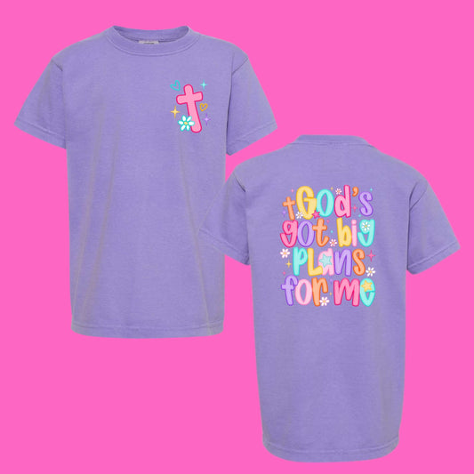 God's Big Plans 2 Sided T-Shirt