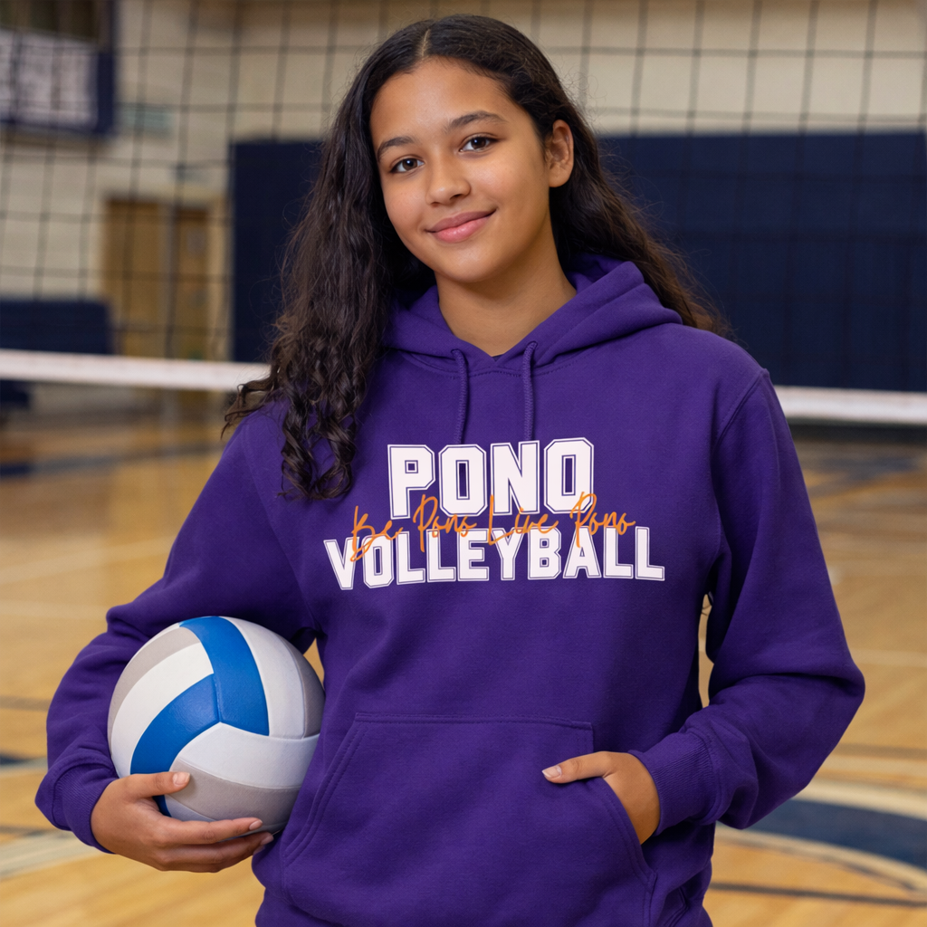 PONO Long Sleeve Hoodie - Be Pono Live Pono