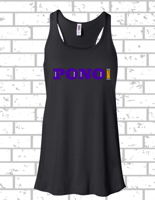 PONO Tank Sand Logo