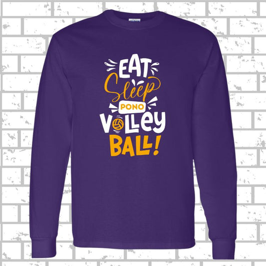 PONO Long Sleeve Eat Sleep PONO