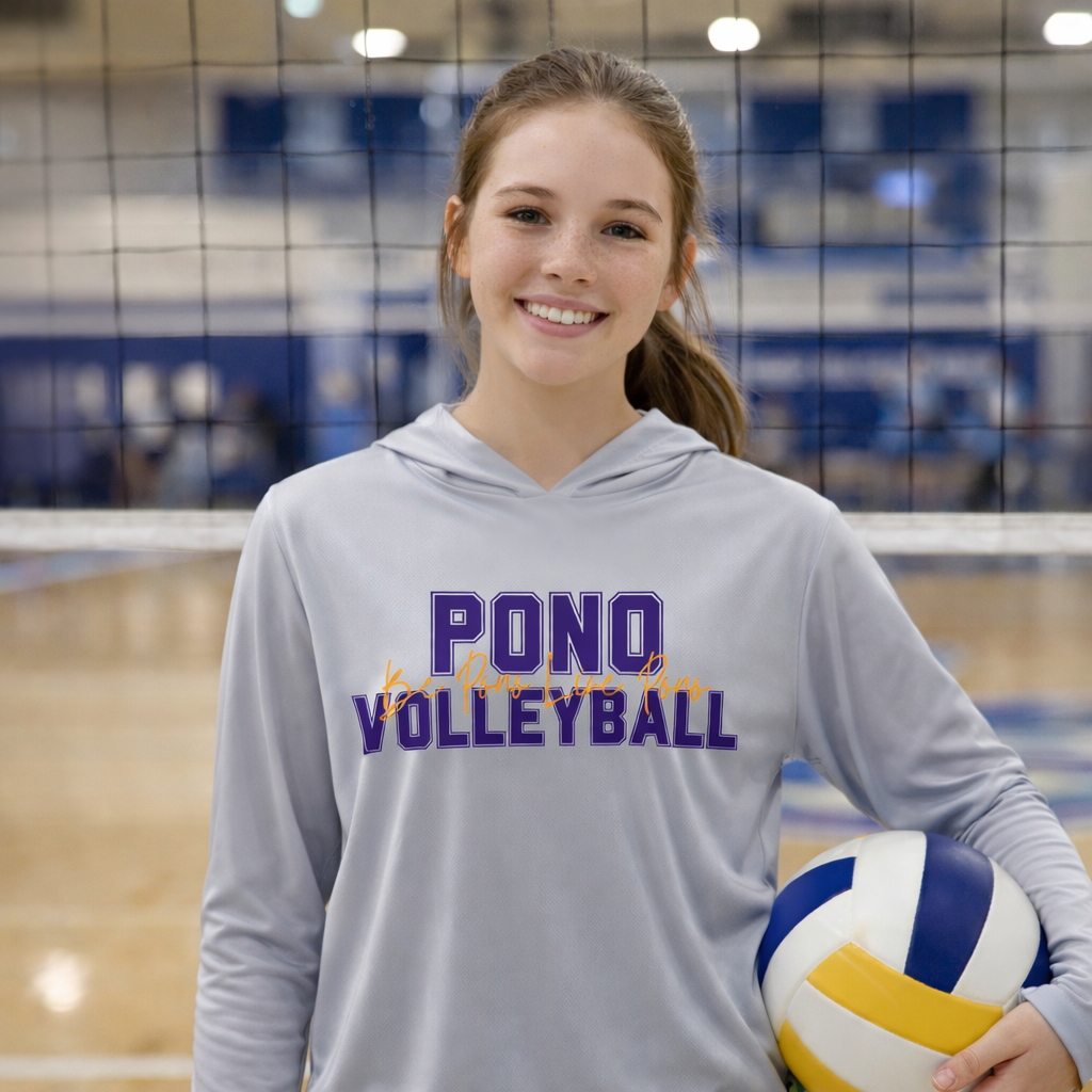 PONO UPF Performance Hooded Long Sleeve - Be Pono Live Pono