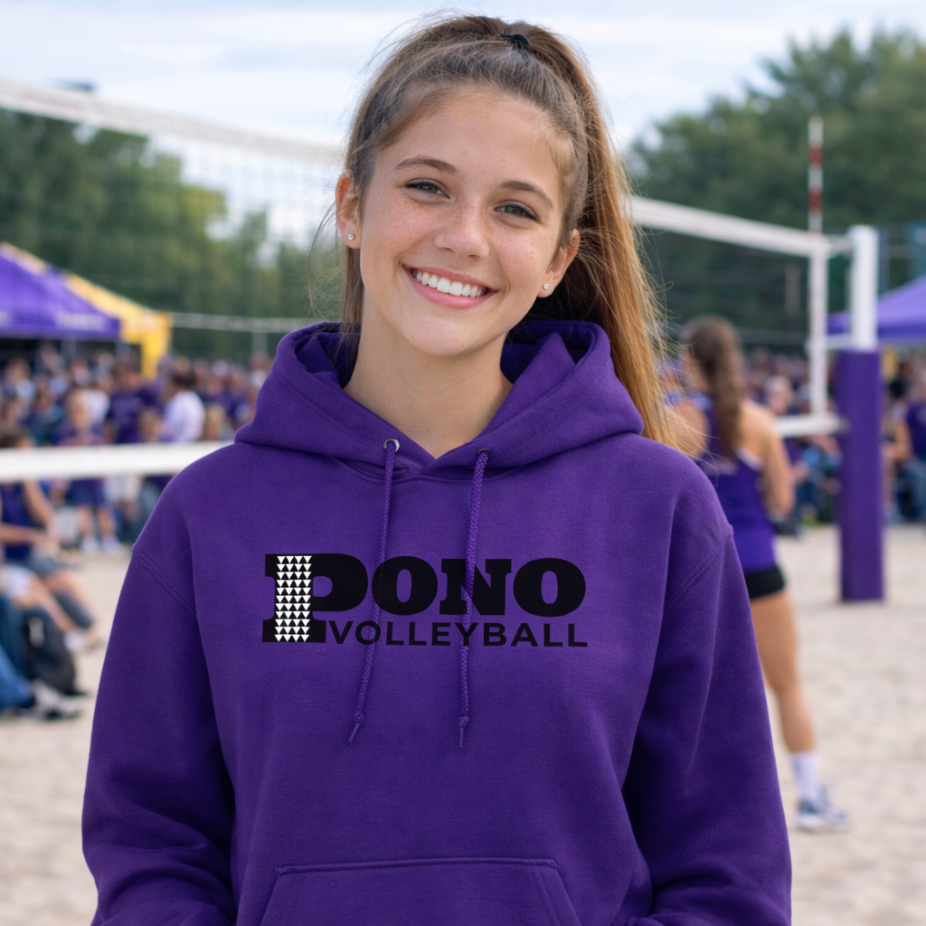 PONO Long Sleeve Hoodie - Main Logo