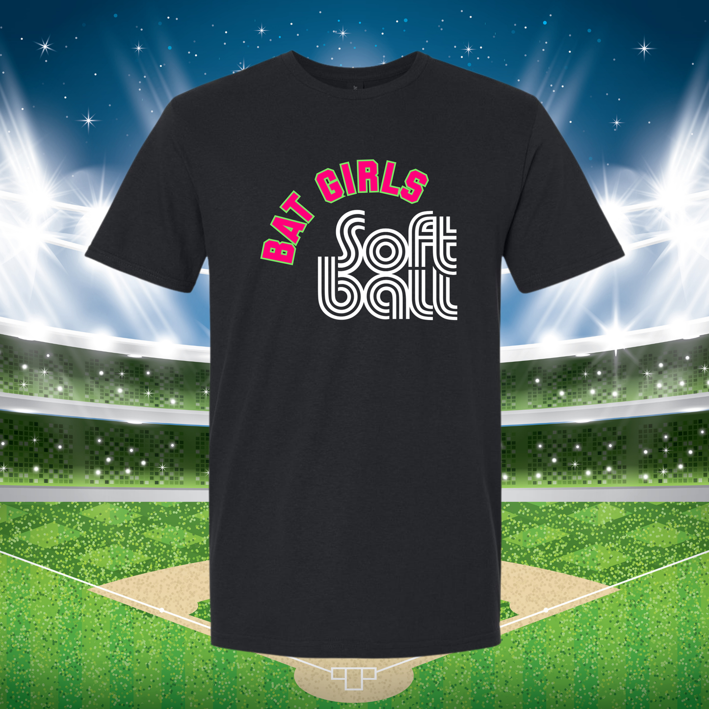 Bat Girls Vintage Varsity Logo - All Styles