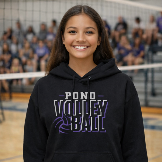 PONO Long Sleeve Hoodie - Bleacher Squad