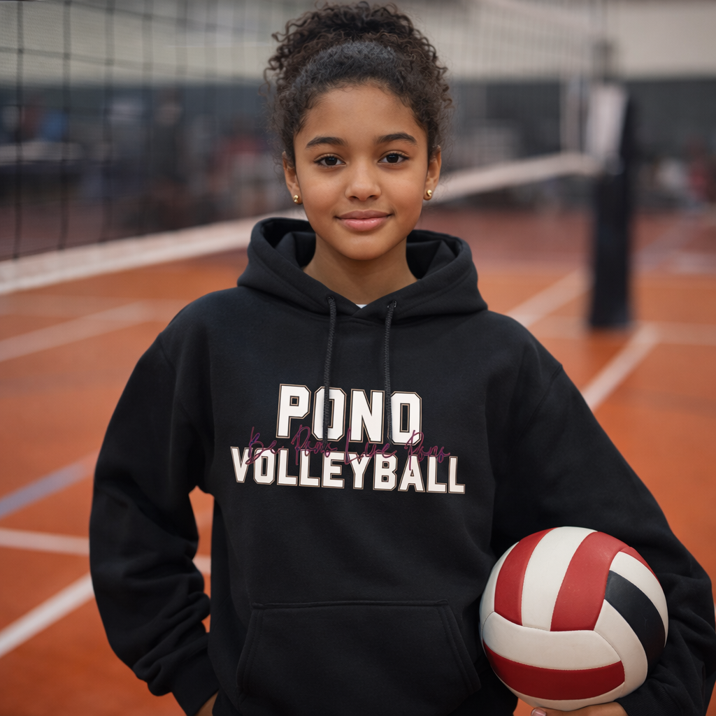 PONO Long Sleeve Hoodie - Be Pono Live Pono