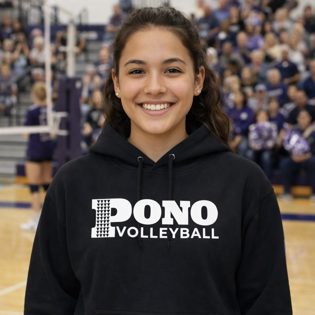 PONO Long Sleeve Hoodie - Main Logo