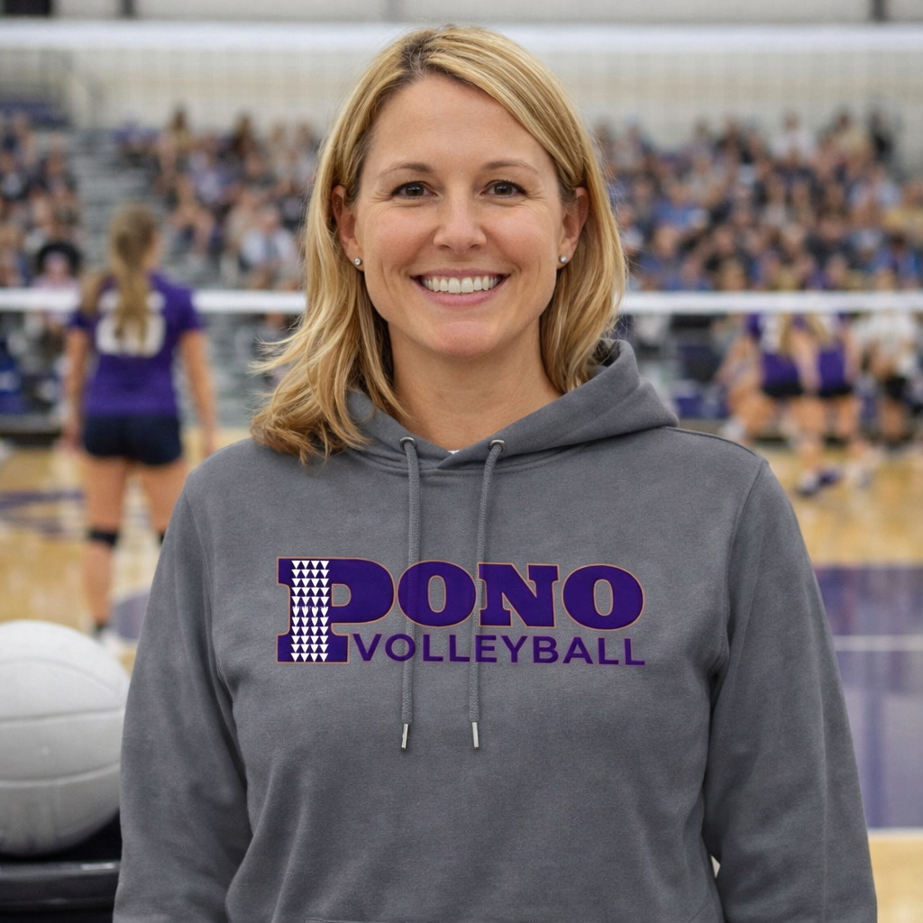 Premium Dri Fit/Performance  Long Sleeve Hoodie - PONO Main Logo