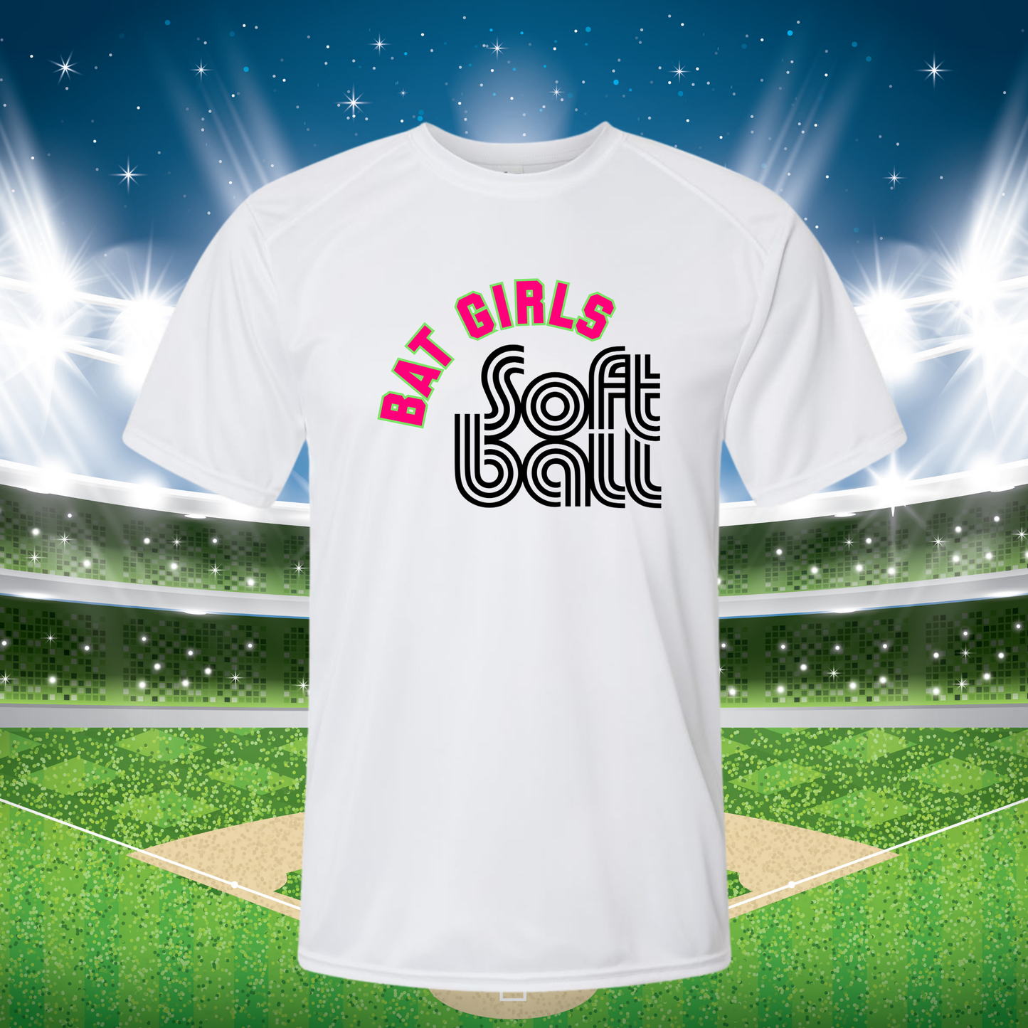 Bat Girls Vintage Varsity Logo - All Styles