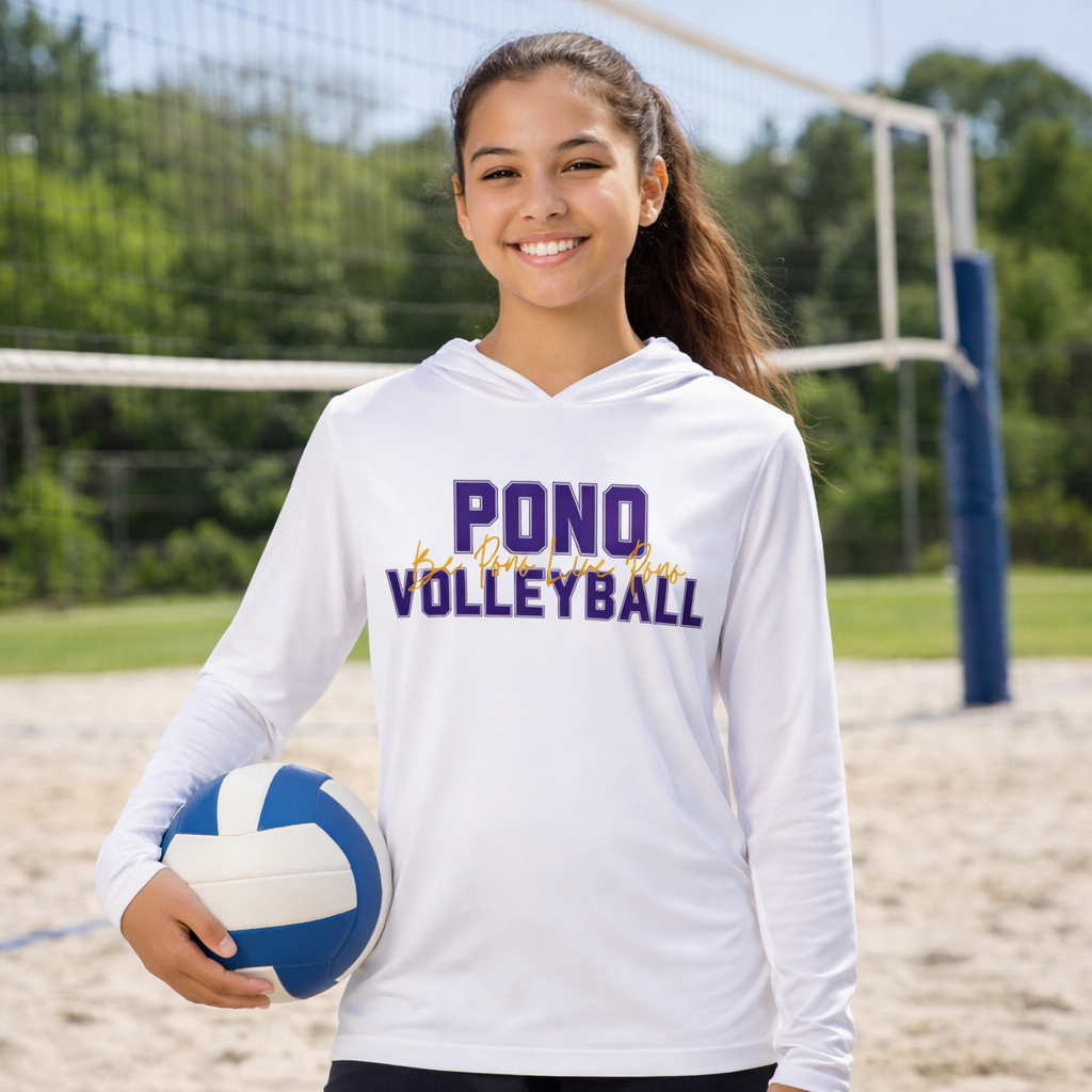 PONO UPF Performance Hooded Long Sleeve - Be Pono Live Pono