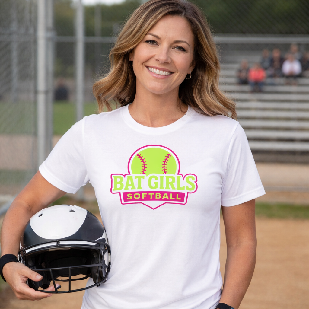 Bat Girls Neon Badge Logo - All Styles