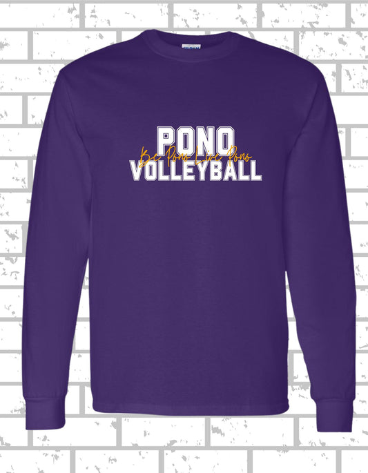 PONO Long Sleeve Be Pono Live Pono