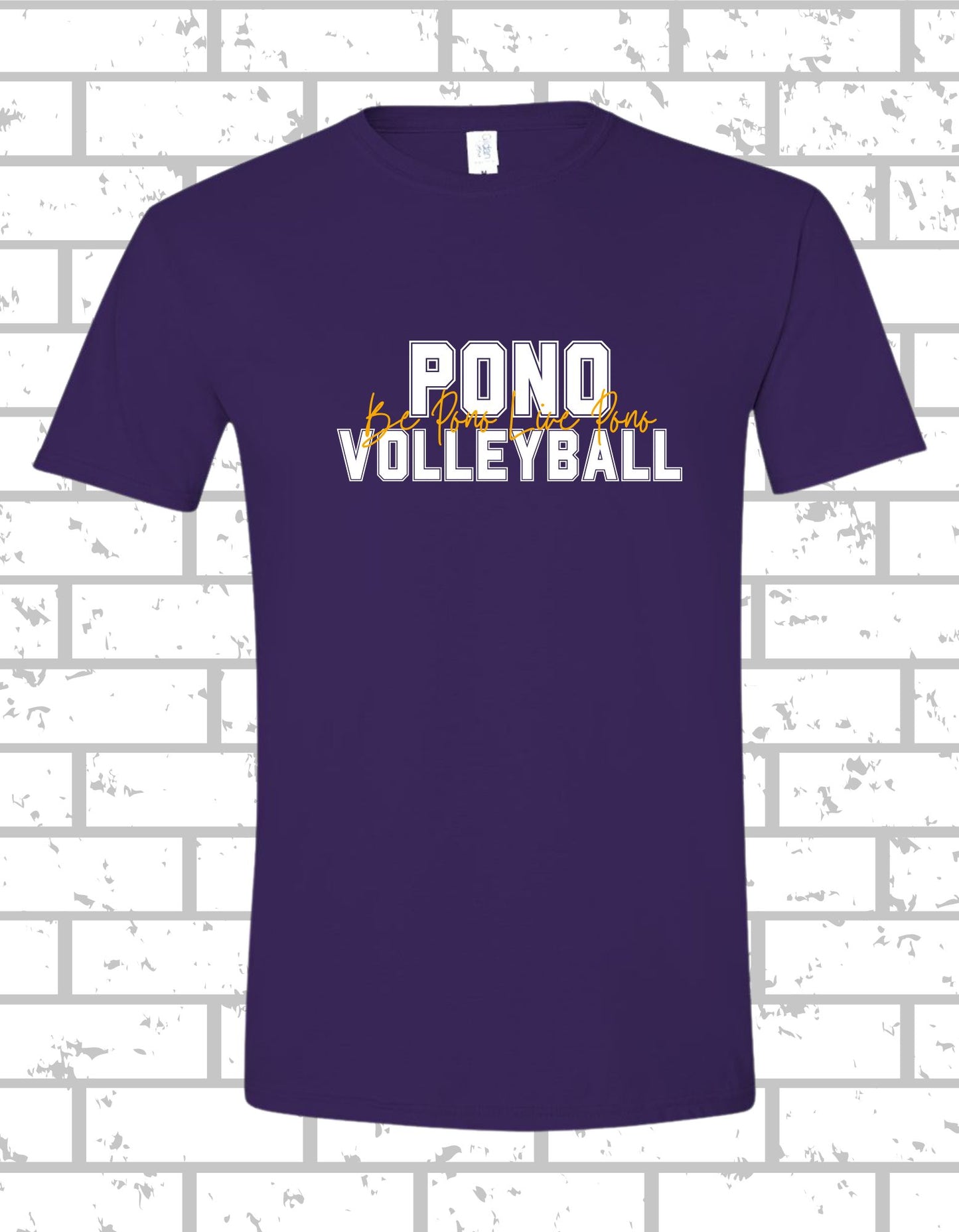 PONO Short Sleeve Be Pono Live Pono