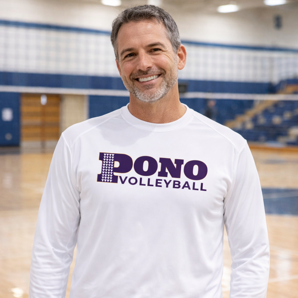 PONO UPF Performance Long Sleeve - PONO Main Logo