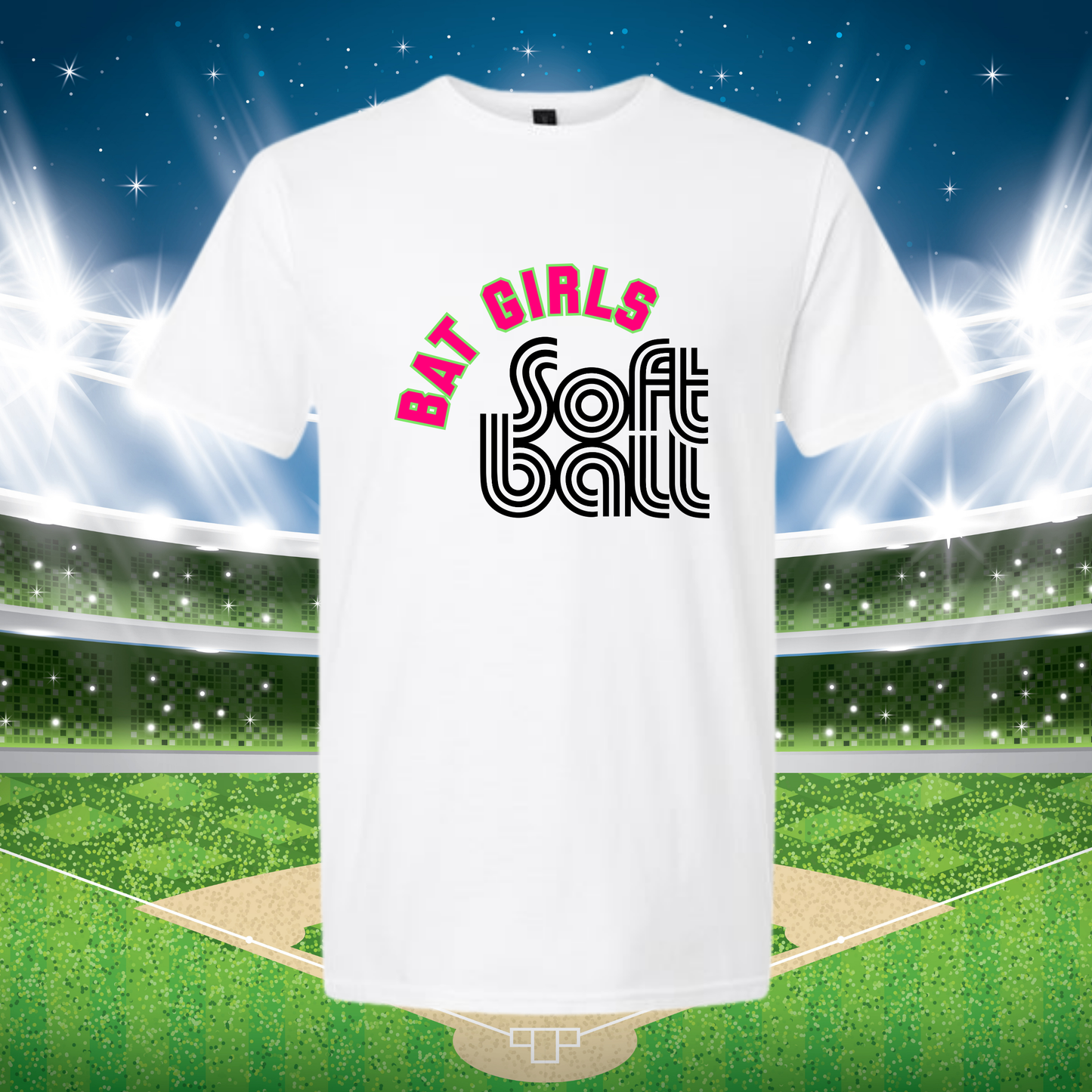 Bat Girls Vintage Varsity Logo - All Styles