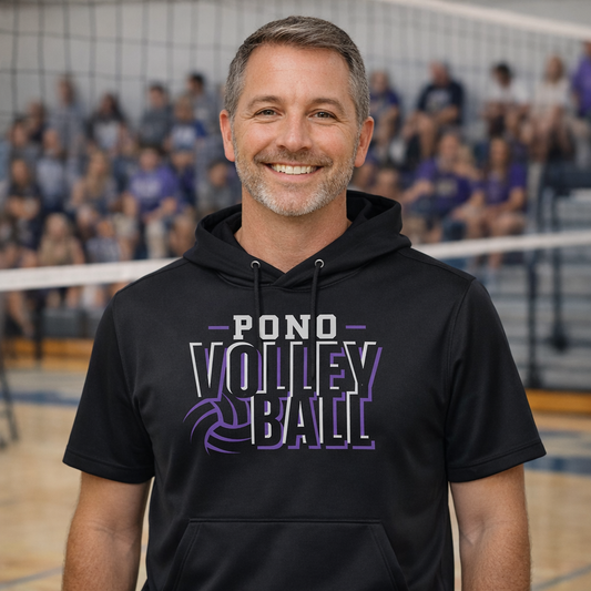 Premium Dri Fit/Performance Short Sleeve Hoodie - Bleacher Squad