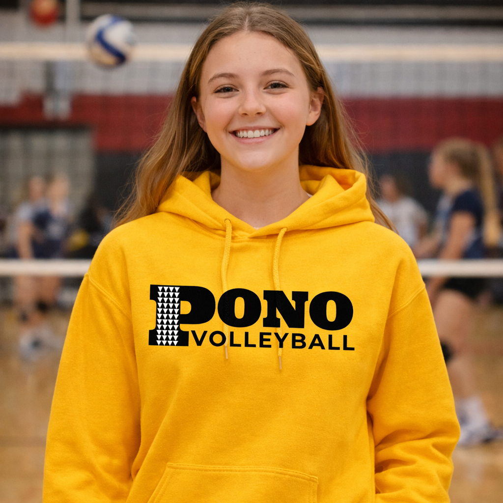 PONO Long Sleeve Hoodie - Main Logo