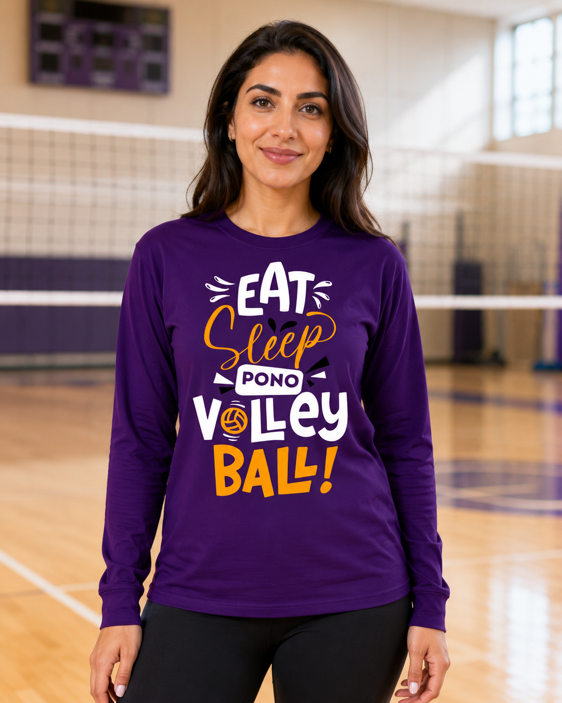 Classic Cotton Long Sleeve::Purple