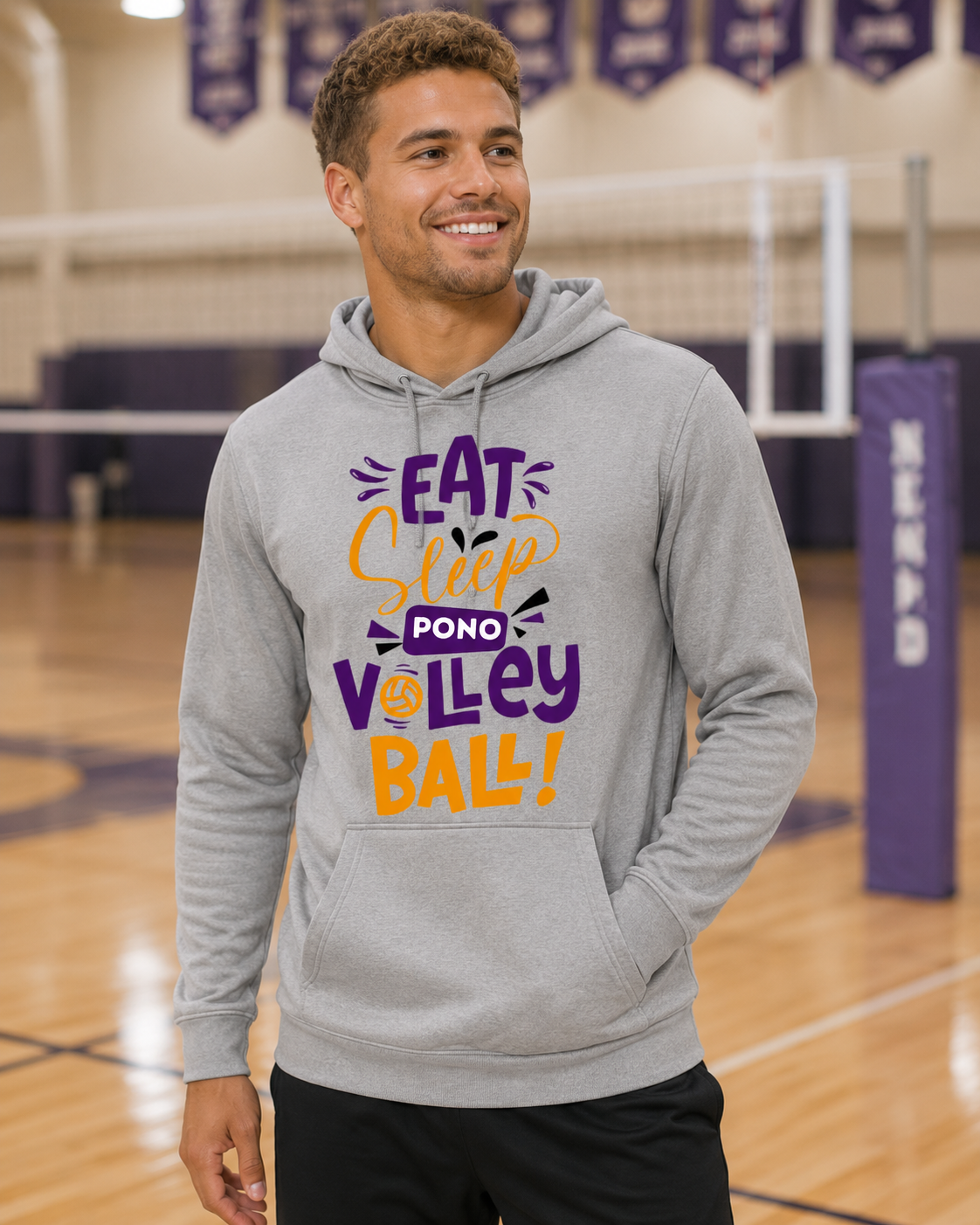 Performance Hoodie::Grey