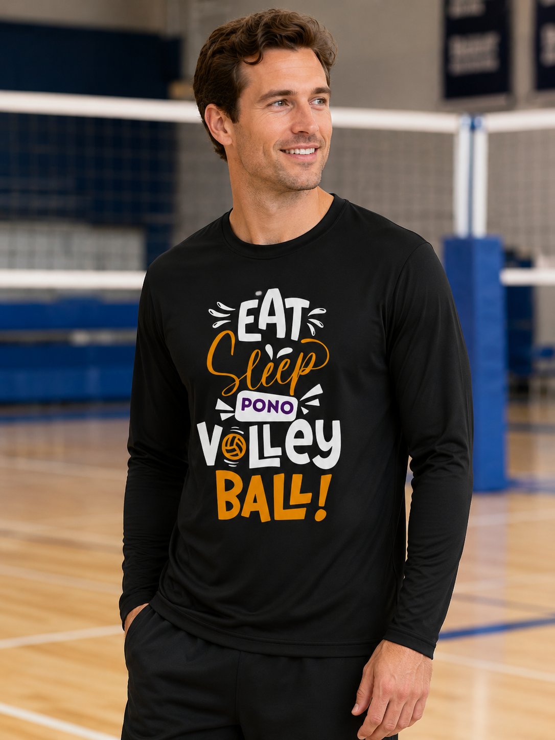 Performance Long Sleeve::Black