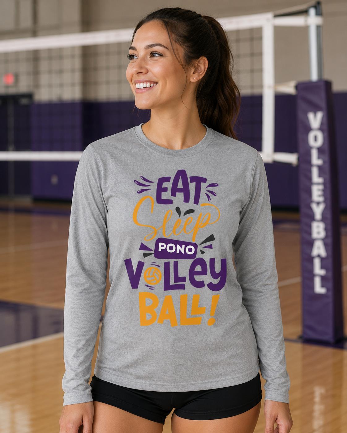 Performance Long Sleeve::Grey