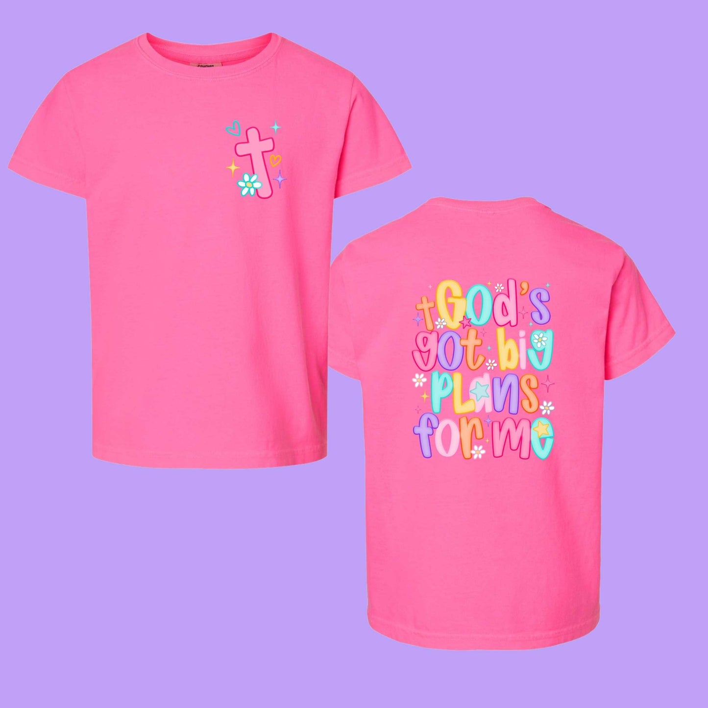 God's Big Plans 2 Sided T-Shirt