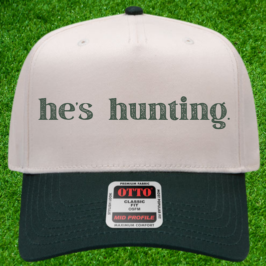 he's hunting OTTO Trucker Cap