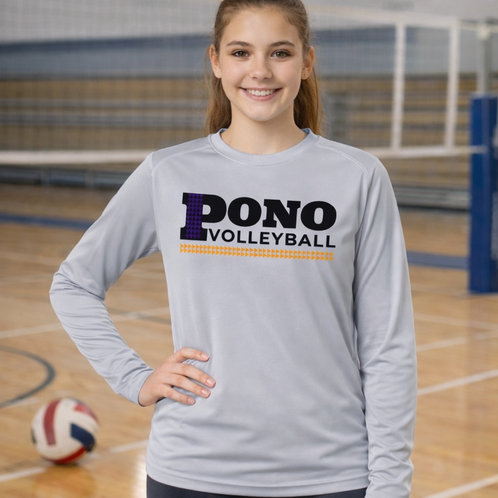 Performance Long Sleeve::Grey
