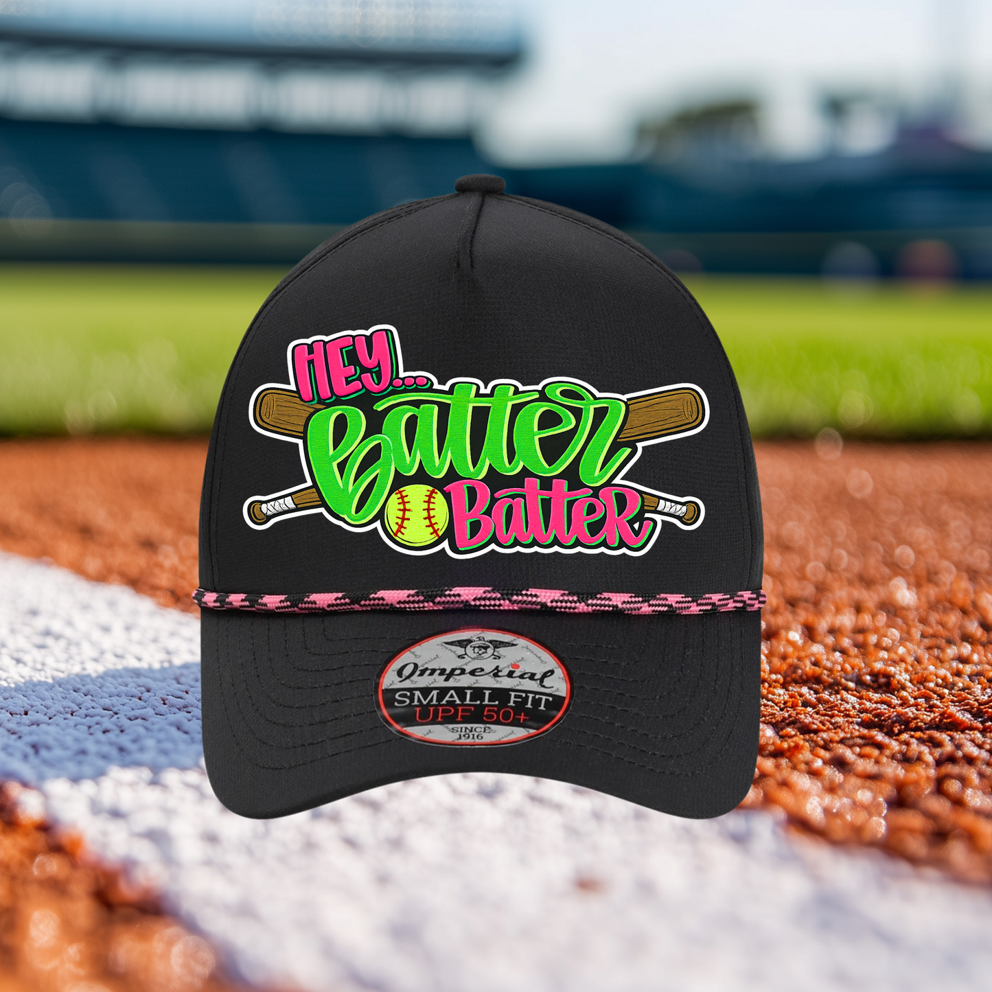 Hey Batter Batter Softball Woman's Fit Hat
