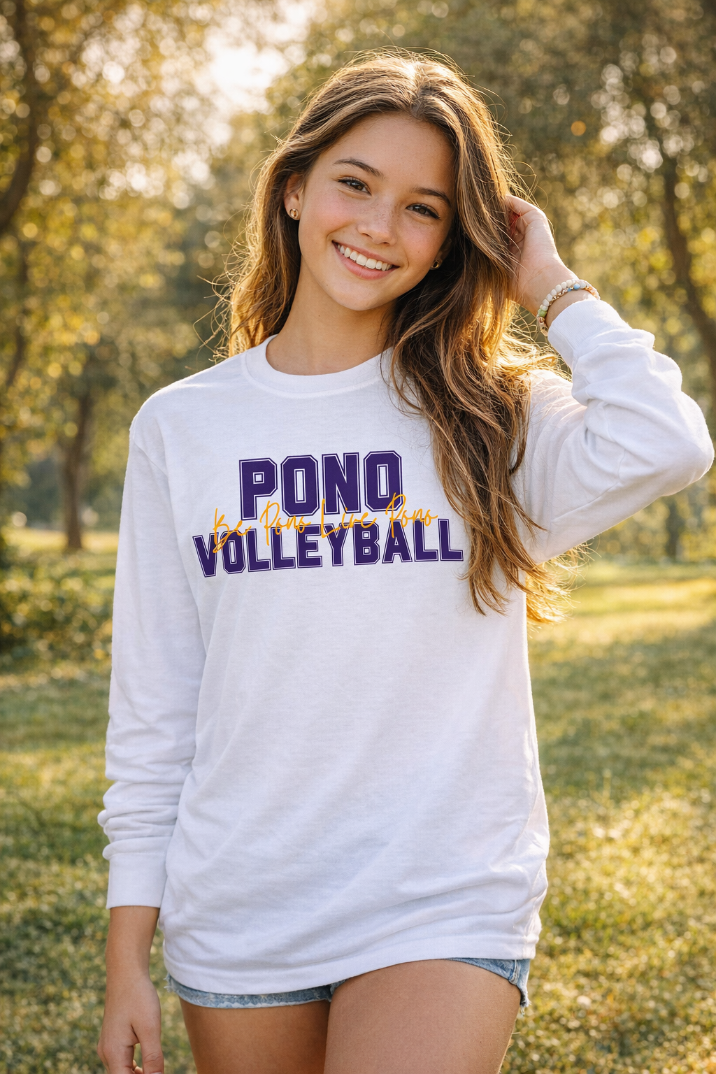 PONO Long Sleeve T-Shirt - Be Pono Live Pono
