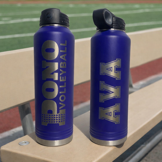 PONO Volleyball 40 oz. Sport Water Bottle