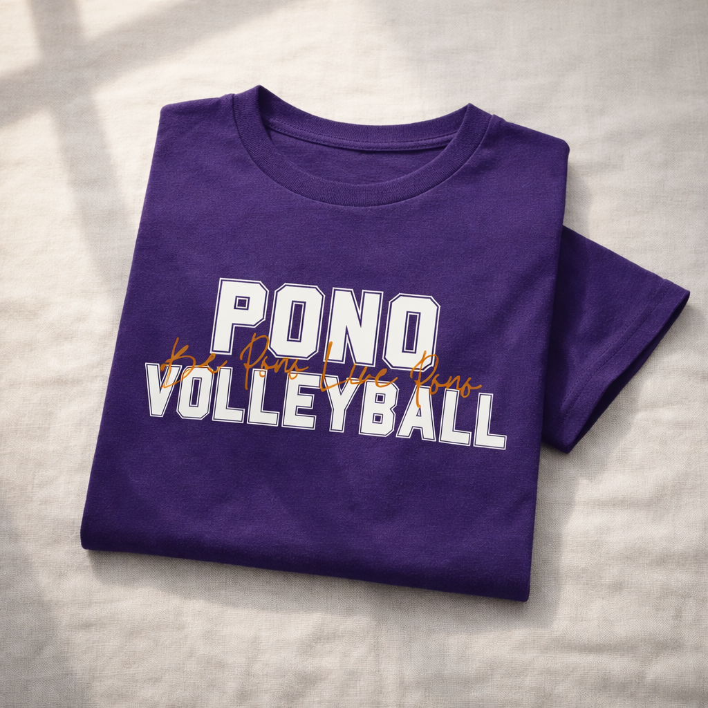 PONO Short Sleeve - Be Pono Live Pono