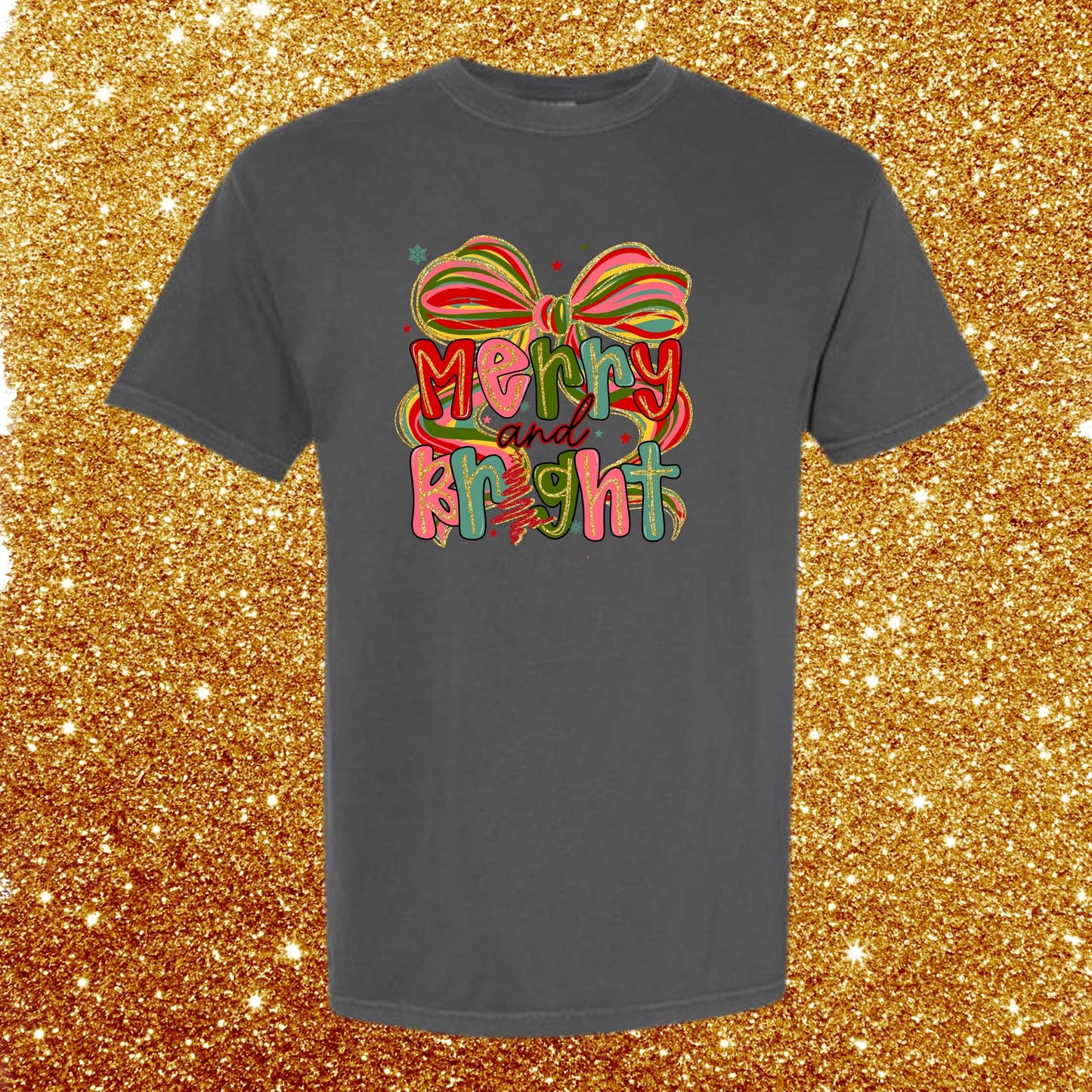 Merry & Bright SS T-Shirt