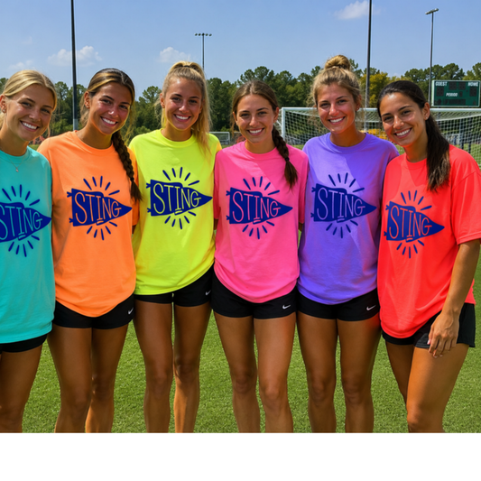 Neon Pennant Tee - all colors