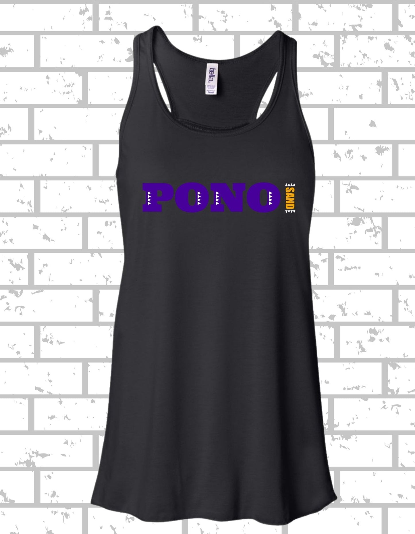 PONO Tank Sand Logo