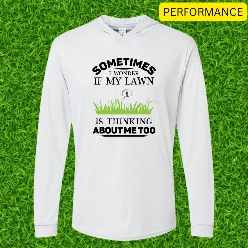 Hooded Long Sleeve Lawn Thinking About Me Too