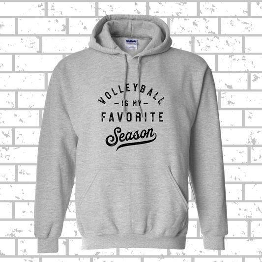 Volleyball is Favorite Season Hoodie